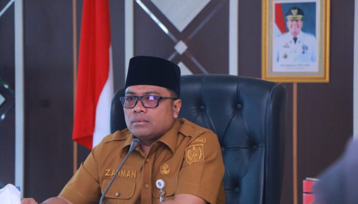 Plh Sekda Ikuti Rakor Bersama Mendagri, Inflasi di Pekanbaru Masih Terkendali