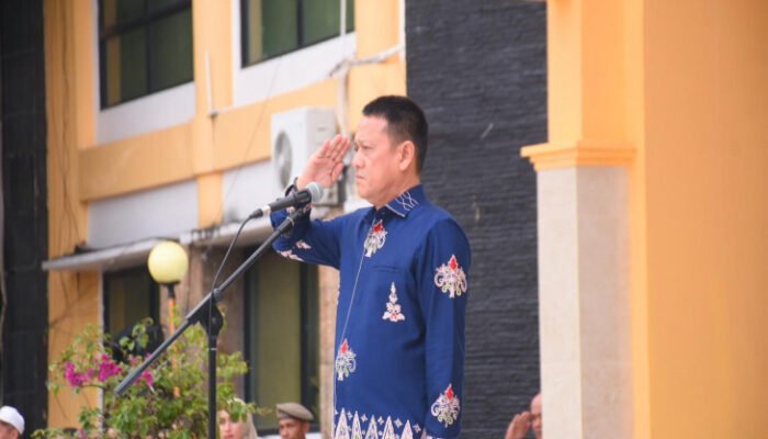 Apel Perdana Tahun 2025, Pj Bupati Kampar ; Barengi Dengan Semangat dan Kinerja tinggi, Semoga Tahun ini Hendaknya Kampar Makin Baik