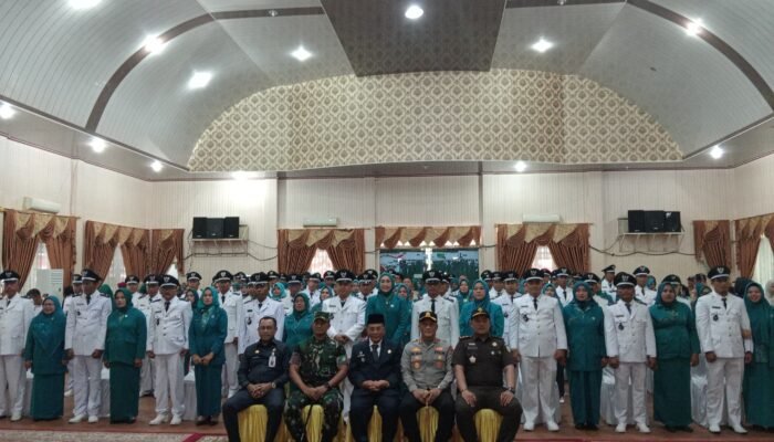 Bupati Rohil Kukuhkan 69 Pejabat Penghulu Dengan Perpanjangan Masa Jabatan 2 Tahun
