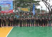 Bupati Inhil Hadiri Pembukaan Semi Open Turnamen Bola Voli Putra Dandim 0314 Piala Inhil ke-7 Tahun 2025