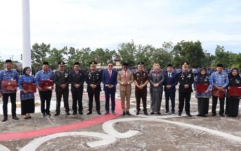 Bupati Pelalawan H. Zukri Pimpin Upacara Peringatan Hari Pahlawan Tahun 2025