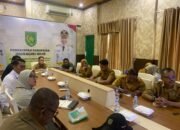 Asisten I Setda Inhil Ikuti Rapat Koordinasi Pengendalian Inflasi Daerah Secara Virtual