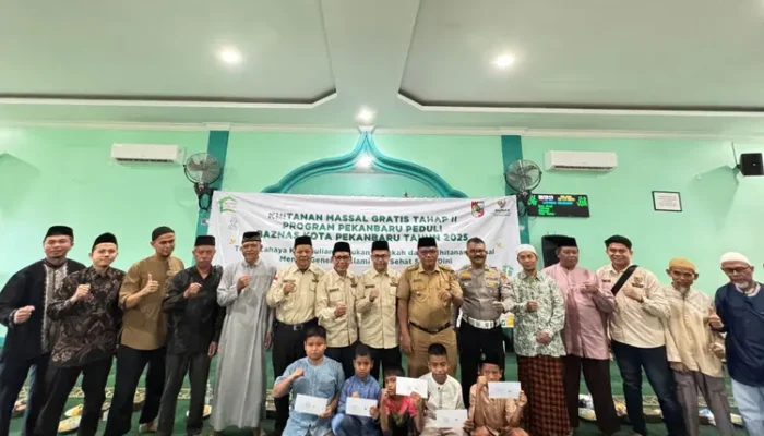 BAZNAS Kota Pekanbaru Gelar Khitan Massal Peduli Tahun 2025