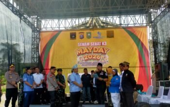 Semarak May Day di Riau, Pemrov Riau Fasilitasi Ruang Terbuka Untuk Menyampaikan Aspirasi Buruh