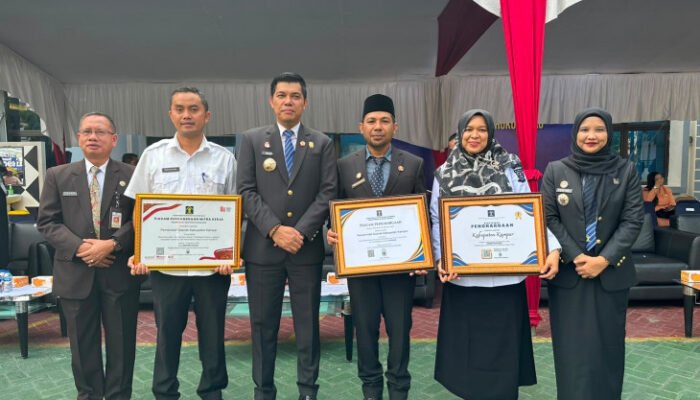 Pemkab Kampar Raih Tiga Penghargaan Bidang Reformasi Hukum dan JDIH di Riau