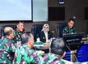 Wakil Bupati Kampar Terima Silaturahmi Pamen TNI AD dan Sosialisasi Karhutla Wilayah Riau