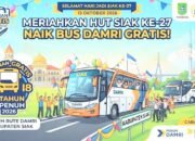 Sambut HUT ke-27 Siak, DAMRI Gratiskan Layanan Bus untuk Masyarakat