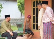 Sambut HUT ke-27 Siak, Diskominfo Salurkan Sembako, Warga Lansia Terharu